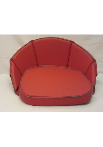 Tractor Zitkussen Rood 20 cm rugleuning