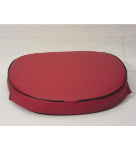 Zitkussen Plat Rood