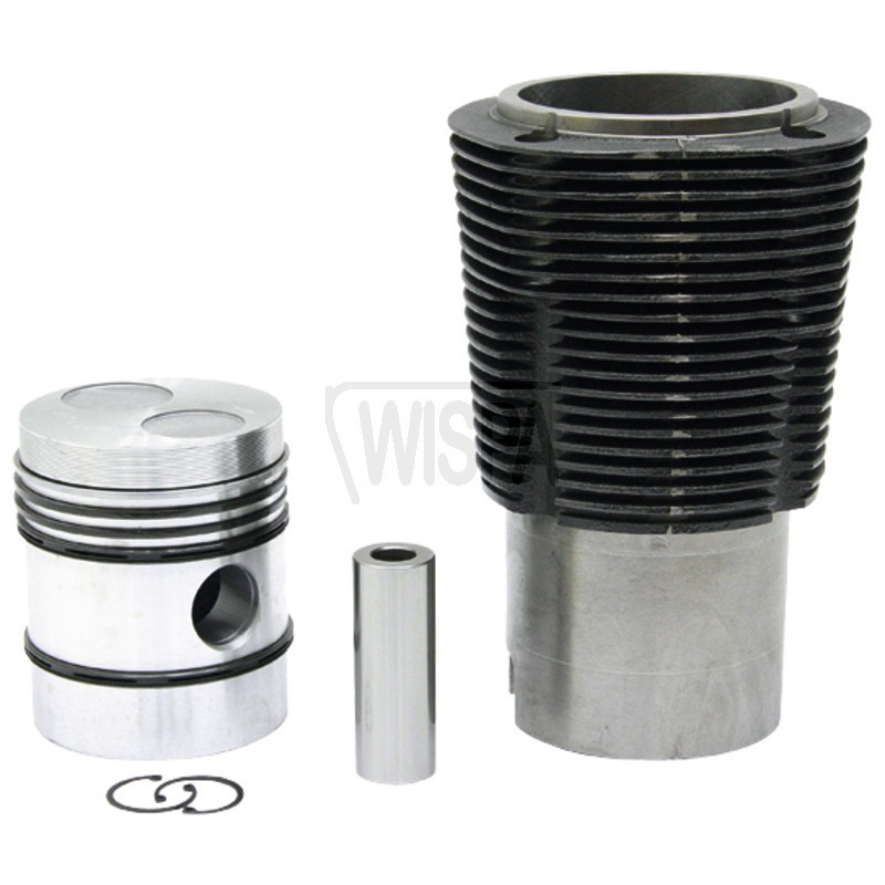 Zuiger en cilinderset, zuiger 98 mm, pistonpen 30 mm    porsche