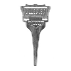 Scharnierend Embleem Allgaier Diesel  Met ingegoten bevestigingsschroeven.Porsche Tractor