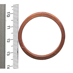 Koperen ring Allgaier, Porsche Diesel, 30 x 6 x 2 mm. Porsche Tractor