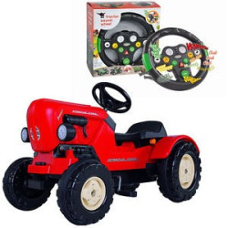 Porsche Traptractor met Sound Wheel 