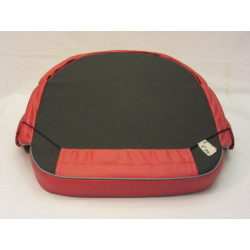 Zitkussen rood rugleuning 12 cm 