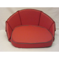 Zitkussen Rood 20 cm rugleuning 