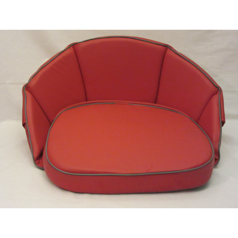 Zitkussen Rood 20 cm rugleuning 