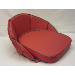 Zitkussen Rood 20 cm rugleuning 