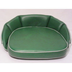 Zitkussen Groen met rugleuning 12 cm 
