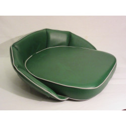 Zitkussen Groen met rugleuning 12 cm 