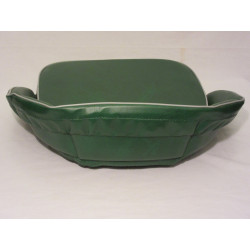 Zitkussen Groen met rugleuning 12 cm 