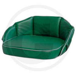 Zitkussen Groen met rugleuning 20 cm 