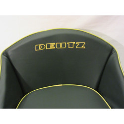 Zitkussen Groen Deutz met rugleuning 30 cm 