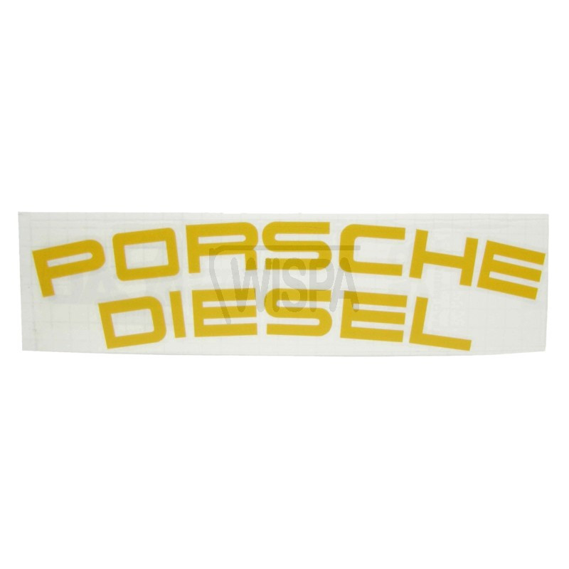 Porsche Diesel Tractor Panzitting Sticker