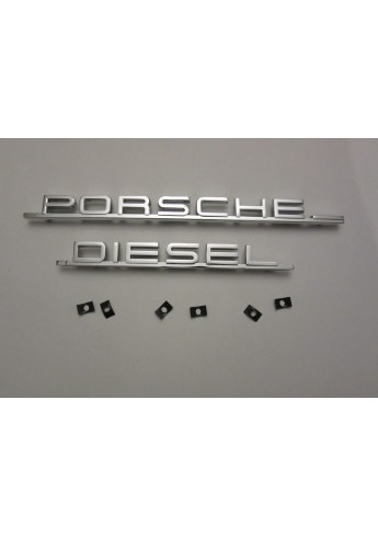 Embleem ''Porsche-Diesel'' verchroomt Embleem ''Porsche-Diesel'' verchroomt