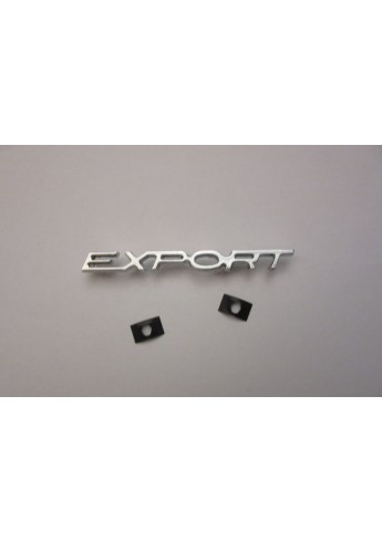 Embleem voor Porsche-Diesel ''export'' verchroomt Embleem voor Porsche-Diesel ''export'' verchroomt