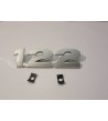 Embleem voor Porsche-Diesel/Allgaier ''122'' verchroomt