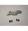 Embleem voor Porsche-Diesel/Allgaier ''AP'' verchroomt