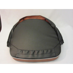 Zitkussen voor de tractor , Bruin rugleuning 20 cm