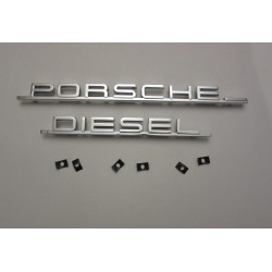 Embleem  ''Porsche-Diesel''  verchroomt