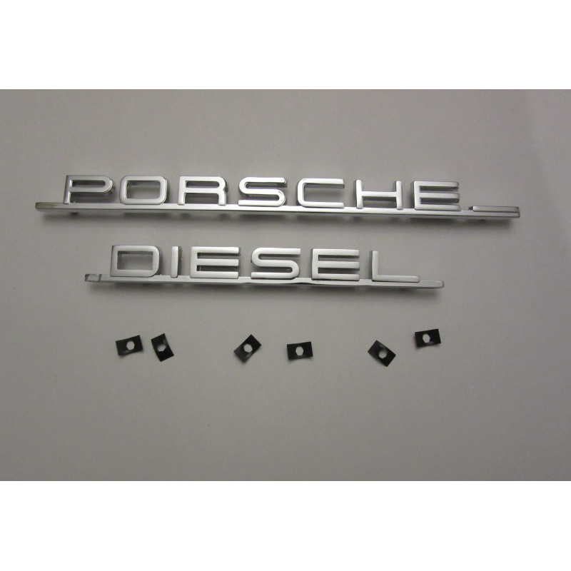 Embleem  ''Porsche-Diesel''  verchroomt