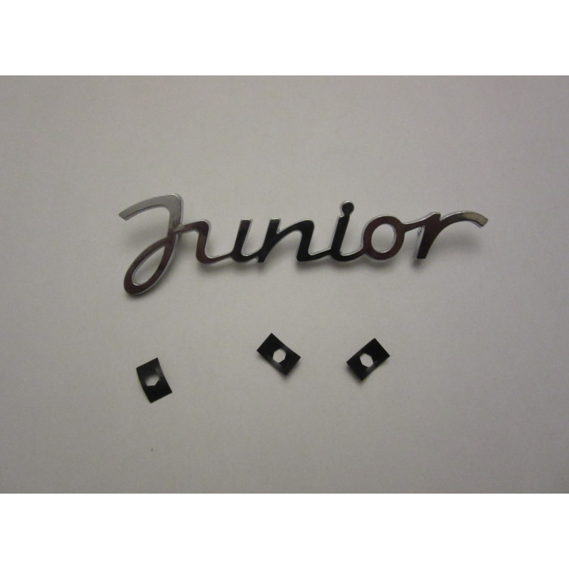 Embleem voor Porsche-Diesel  ''Junior'' verchroomt