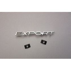 Embleem voor Porsche-Diesel ''export'' verchroomt