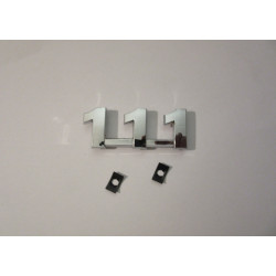 Embleem voor Porsche-Diesel/Allgaier ''111'' verchroomt