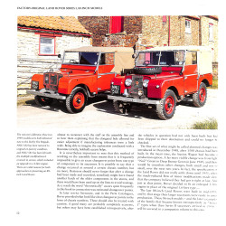 Factory-Original Land Rover Series 1, 80-inch models