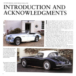 Factory-Original Austin-Healey 100/6 & 3000