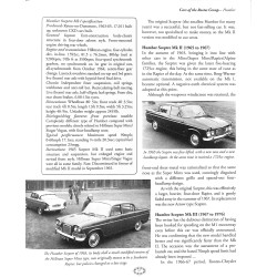 Cars of the Rootes Group