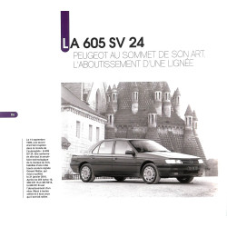 La Peugeot 605 de mon père