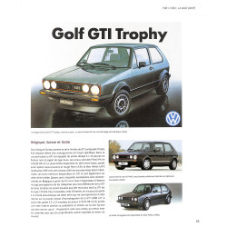 VW Golf, série 1 et dérivés