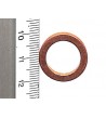 Koperen ring voor de  Allgaier- en  Porsche Diesel Tractor, 14 x 20 x 2 mm
