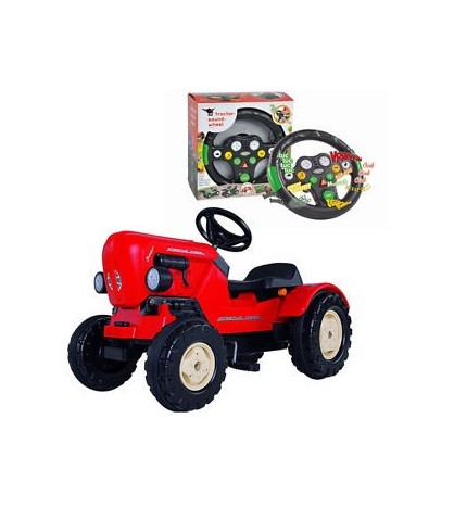 Porsche Traptractor met Sound Wheel