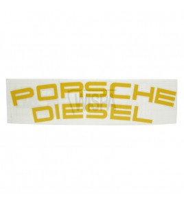 Porsche Diesel Panzitting Sticker